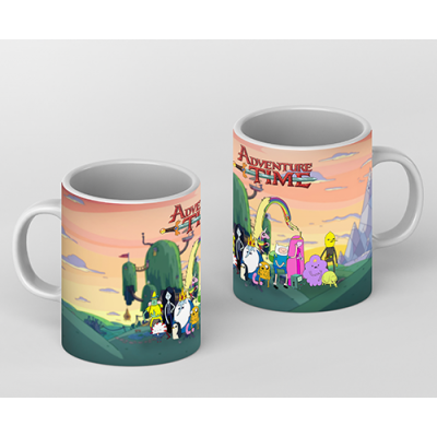 Керамична чаша Adventure Time - cartoon